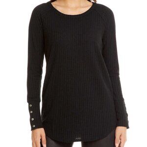 Chaser black long sleeve top